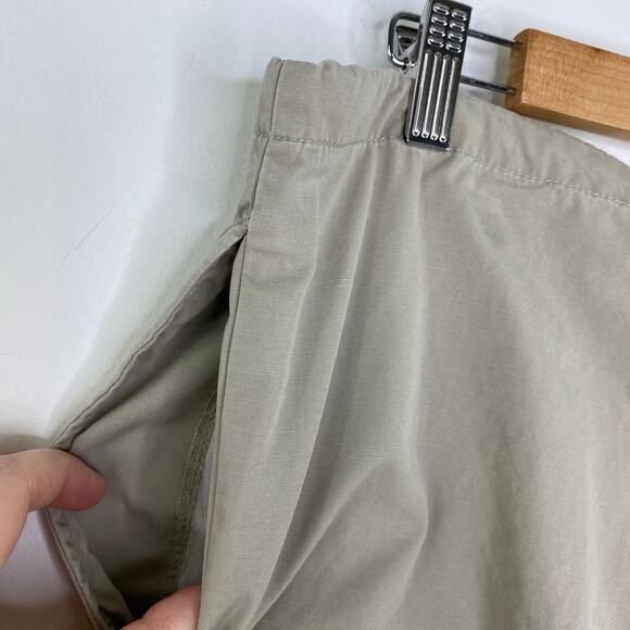 Club Monaco Tan Khaki Drawstring Straight 100% Cotton Pants Men's Size Medium M - Picture 6 of 7